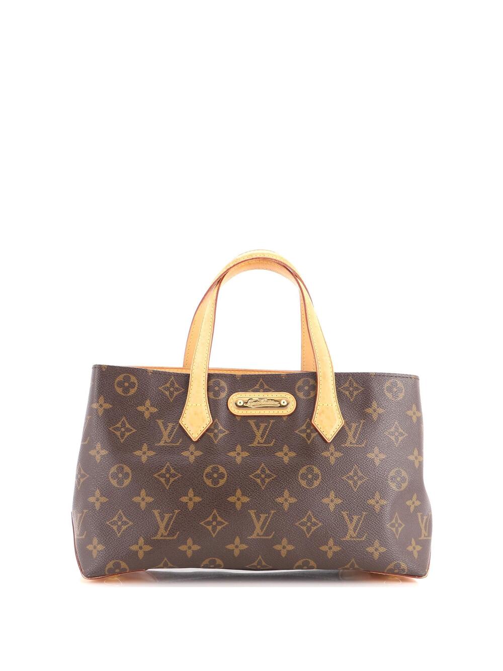 Louis Vuitton Wilshire Handbag Canvas #377185L11B